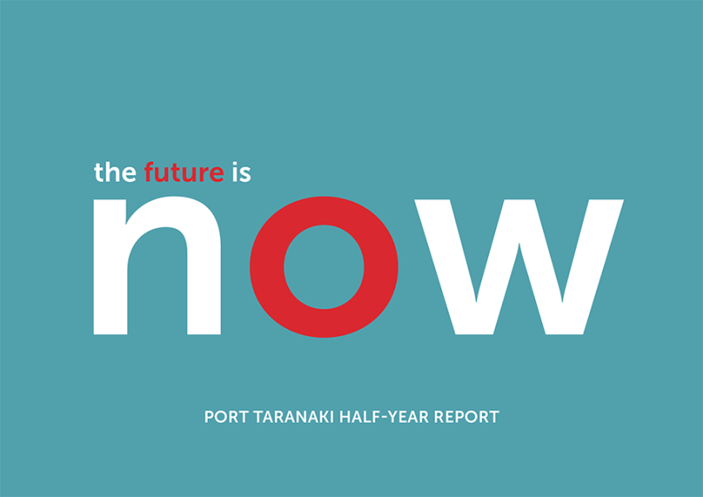 Port Taranaki Half Year Report 2024 Cover v2