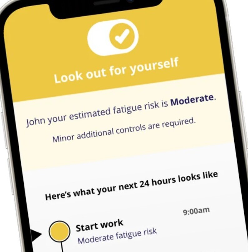Fatigue app pic 1 June 2025